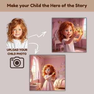 Personalized Kids Storybook with Name – Custom Photo Book Gift for Toddlers & Grandchildren