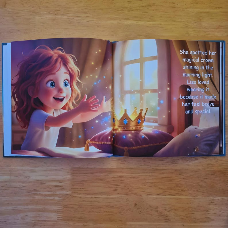 Custom baby storybook from photo personalized kids gift for toddlers
