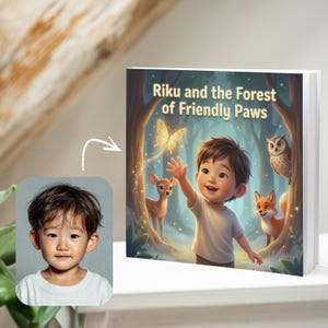 Kids Personalized Storybook – Photo Gift for Toddlers, Babies & Grandchildren