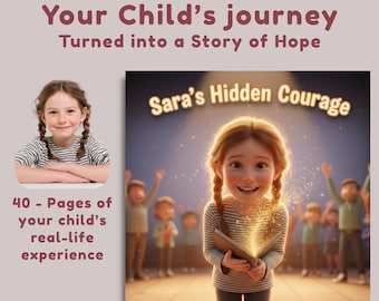 Personalized Story Book for Kids – Real Life Experience Custom Baby Storybook with Name & Photo, Gift for Toddler Keepsake for Grandchildren