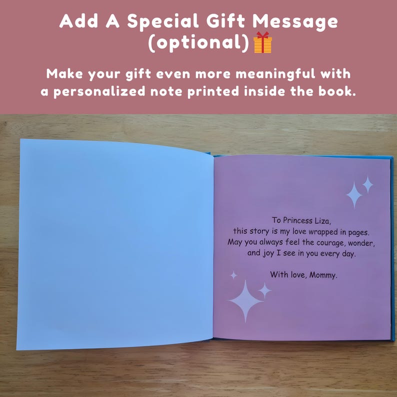 Personalized Kids Story Book from Photo Custom Baby Storybook with Name Keepsake Gift for Toddler Grandchildren