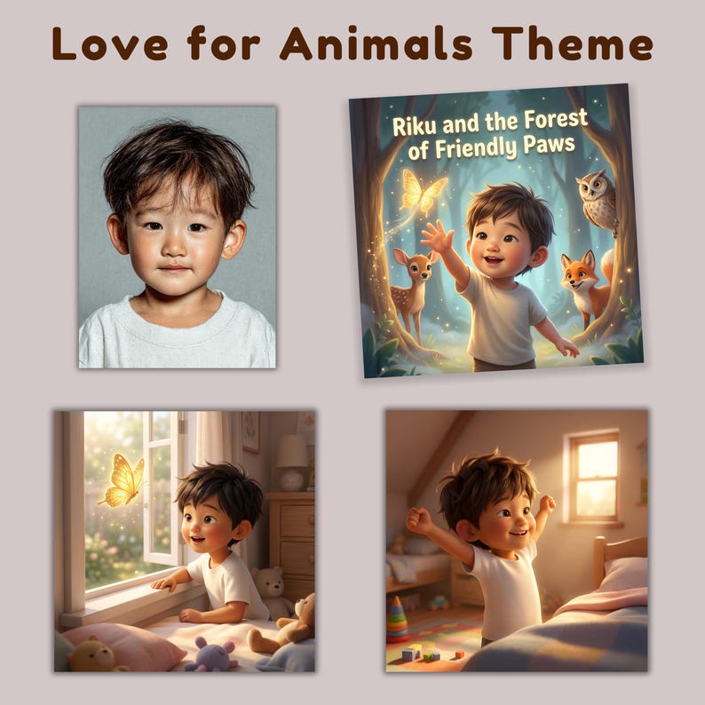 Toddler Personalized Storybook – Custom Baby Story Gift for Grandchildren