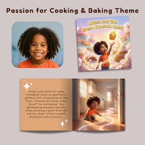 Personalized Story Book Kids: Book from Photo Gift for Toddler Story Grandchildren Gift Custom Baby Storybook with Name Keepsake