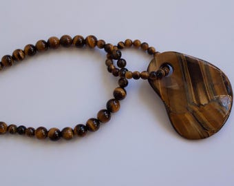 Collar de ojo de tigre
