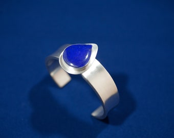 Lapis and Sterling Silver Bracelet