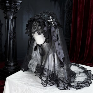 Black Lolita Dress - Etsy UK