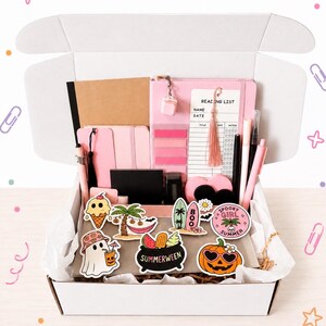 Summerween Stationery Set | Journal Kit | Bookish Bundle | Notebook, Stickers, Pens (10-20 Items)