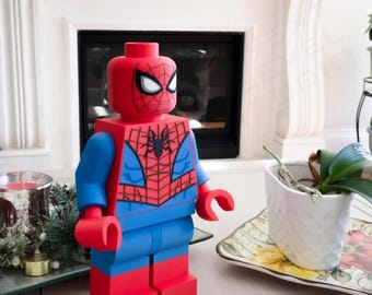 Lego Heros 16 "Hoch im Maßstab (Ironman, Spiderman, ETC)