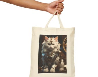 Custom Pet Portrait Pet Tote Bag | Pet Portrait Tote Art | Personalised Dog Lover's Gift | Custom Pet Memorial Gift