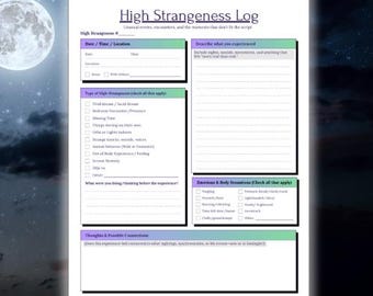 High Strangeness Journal – Experiences Beyond Explanation (Digital Download)