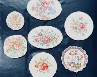 MEDALLÓN DE CHINA VINTAGE