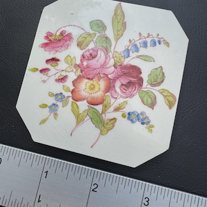 SPODE CENTER MEDALLION from vintage china