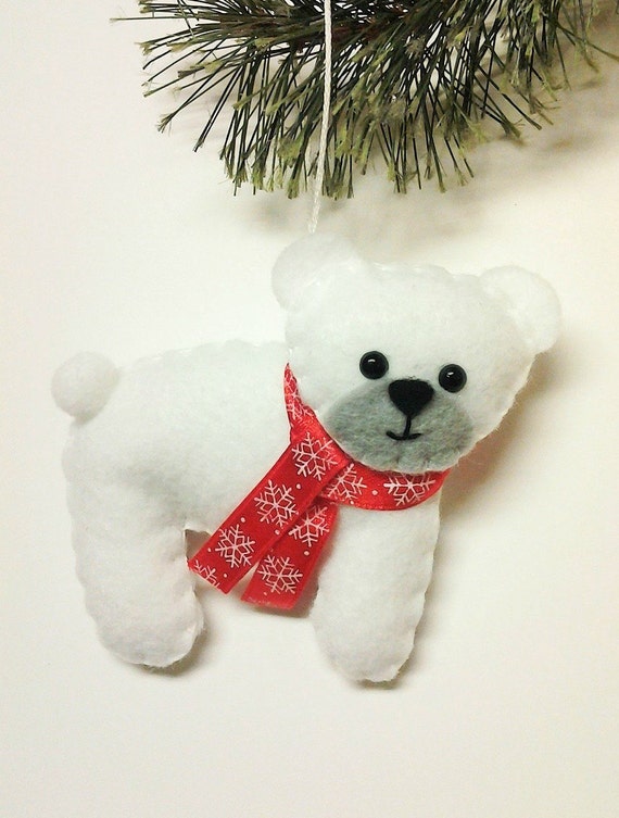Polar Bear Christmas Ornament Personalized Gift Etsy image 0 - Polar Bear Christmas Ornament Personalized Gift Etsy