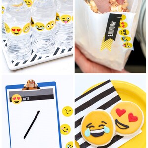 Emoji Birthday Party Invite - Printable &amp; Editable PDF - Instant ...