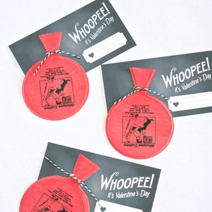 Editable Whoopee Cushion Valentine Template Printable PDF Whoopie Cushion Class Valentines image 3