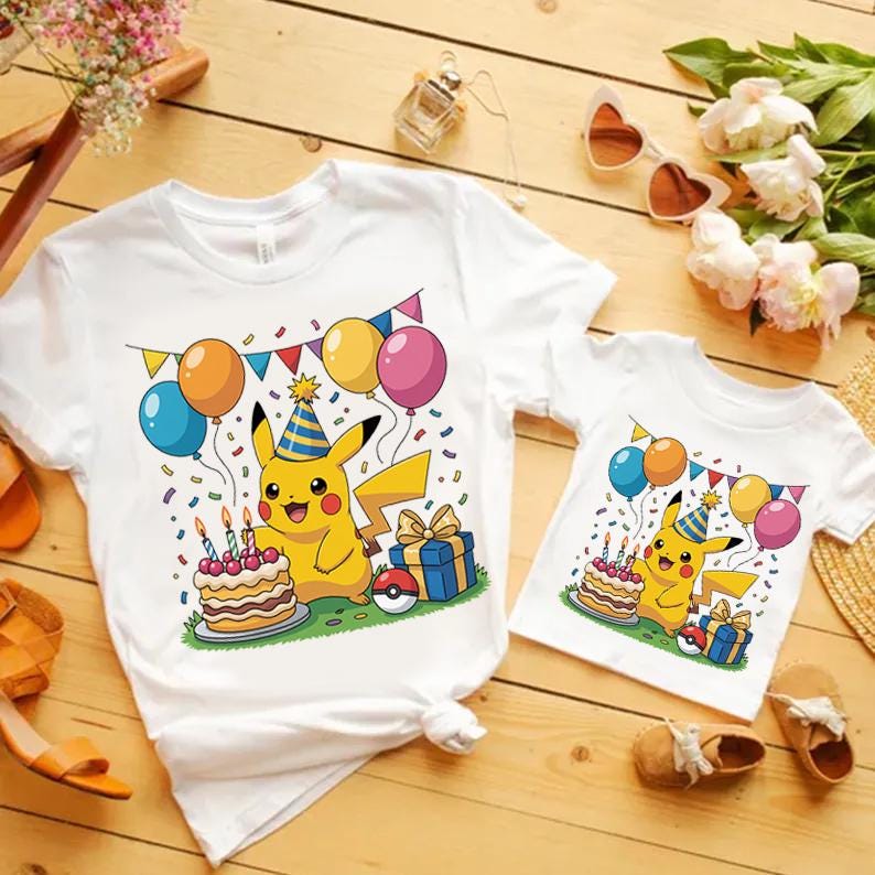 T-Shirt Pokemon - Pikachu - originale ufficiale nera maglia maglietta Pokémon - Il miglior negozio di t-shirt a San Marino shop online