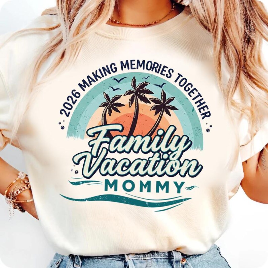 Custom Family Vacation 2026 Shirt, Personalized Mommy Daddy Grandma ...