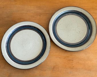 Set of 2 Vintage Otagiri Horizon Salad Plates – Japanese MCM Stoneware