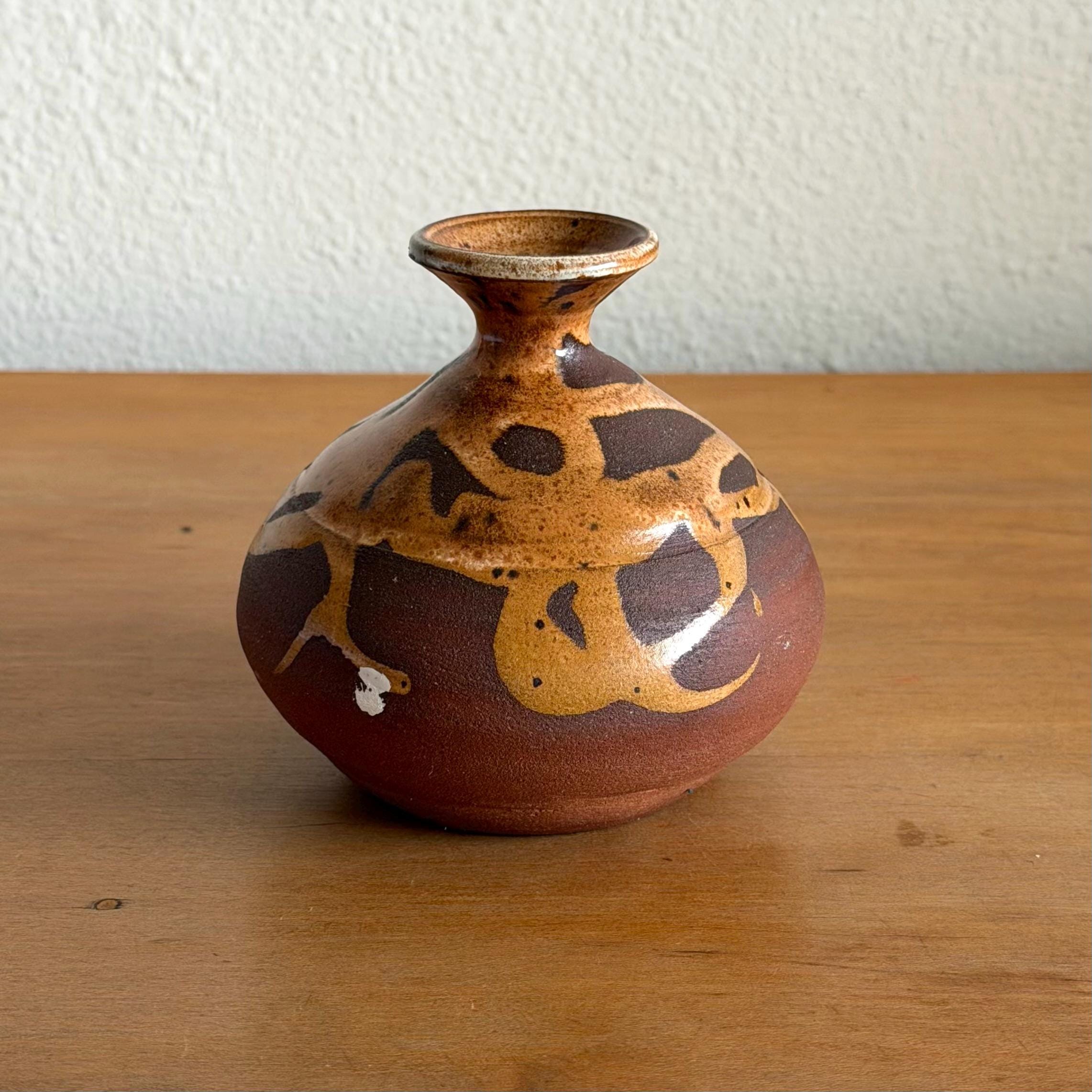 Red Clay Vase Vintage - Etsy