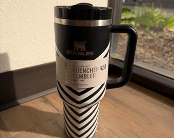 Personalized black  40 oz Cup, Christmas Gift for Him Or Her