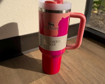 Personalized pink  40 oz Cup, Christmas Gift for Him Or Her