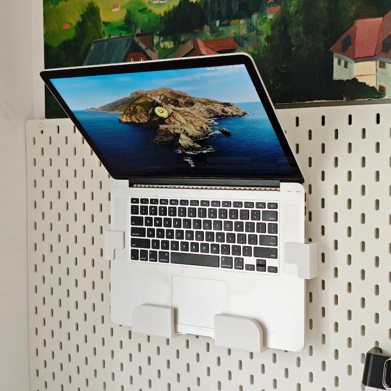 Ikea Skadis Laptop Holder