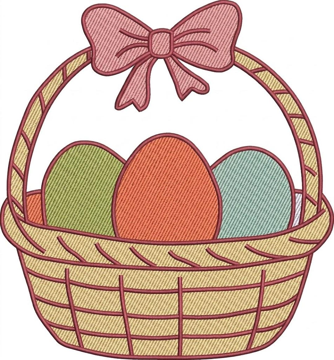 Easter Eggs Machine Embroidery Design, Floral Easter Egg Digital File ...