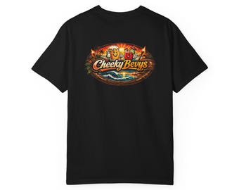 Cheeky Bevys Tropical Logo T-Shirt