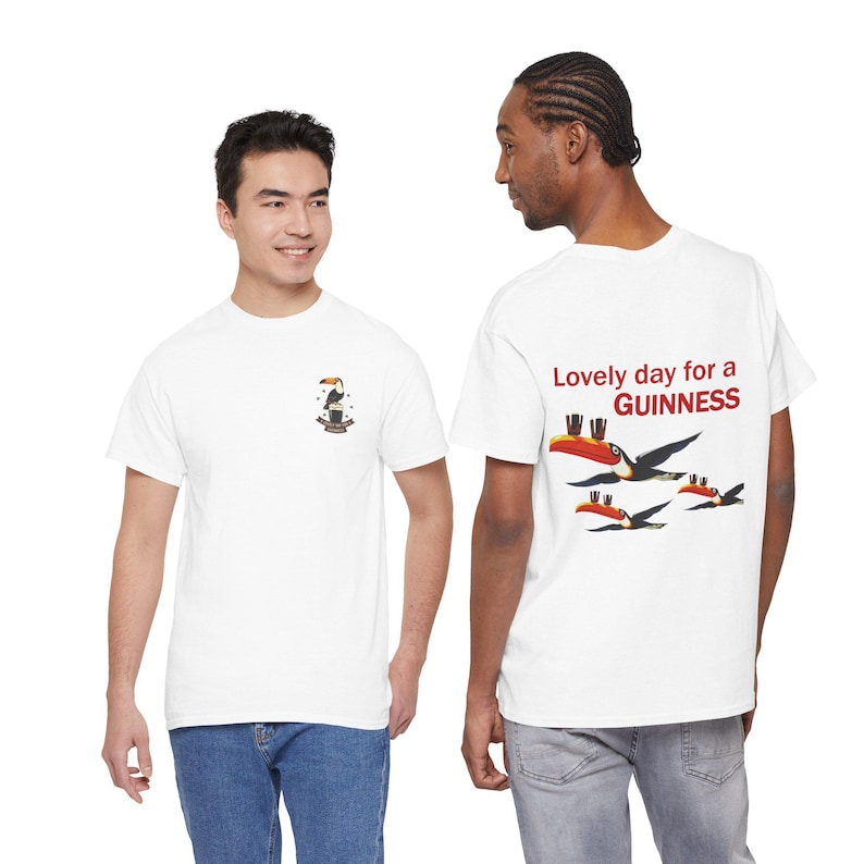 Lovely Day for a Guinness Toucan T-Shirt image 1