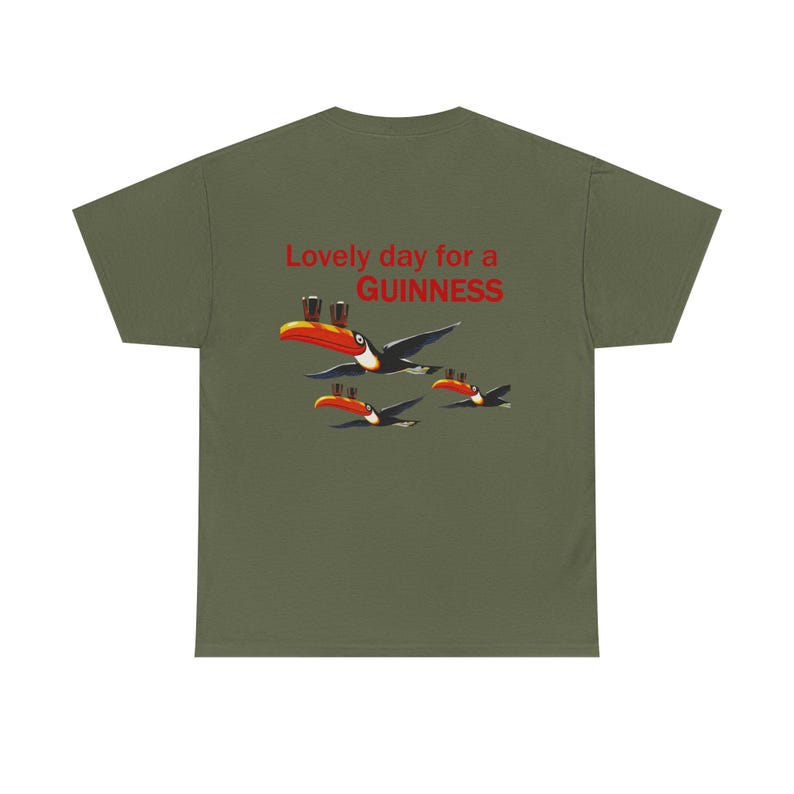 Lovely Day for a Guinness Toucan T-Shirt image 9