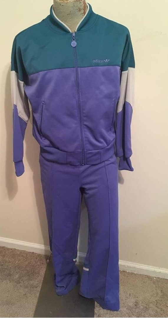 periwinkle adidas pants