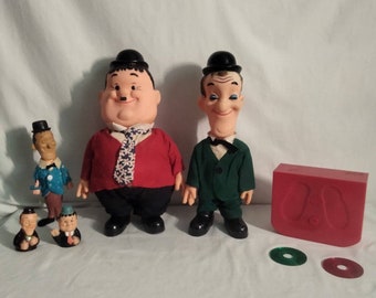 Vintage Heavy Laurel and Hardy Wine Holder Etsy Ireland