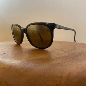 Vintage 1984 Black Vuarnet Pouilloux 002 Sunglasses