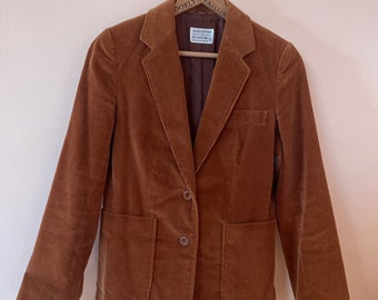 Vintage Tan Corduroy Blazer