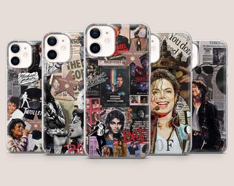 Etui na telefon Michael Jackson Thriller Bad Music Cover na iPhone'a 17e, 16, 15, 14, 13, 12, Samsunga S26, S25, S24, S23Fe, A16, A56, Pixela 10A, 9