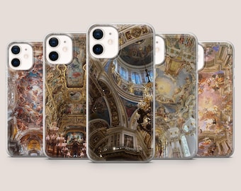 Etui na telefon Cathedral Phone Case z motywem ołtarza kościelnego na iPhone'a 17Pro, 16e, 15, 14, 13, 12, Samsunga S26, S25, S24, S23, A16, A56, Pixela 10A, 9Pro