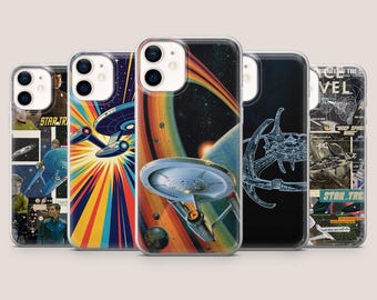 Etui na telefon Star Trek USS Enterprise Starship Cover do iPhone'a 17Pro, 16, 15, 14, 13, Samsunga S26, S25, S24, S23Fe, A16, A56, Pixela 10A, 9Pro