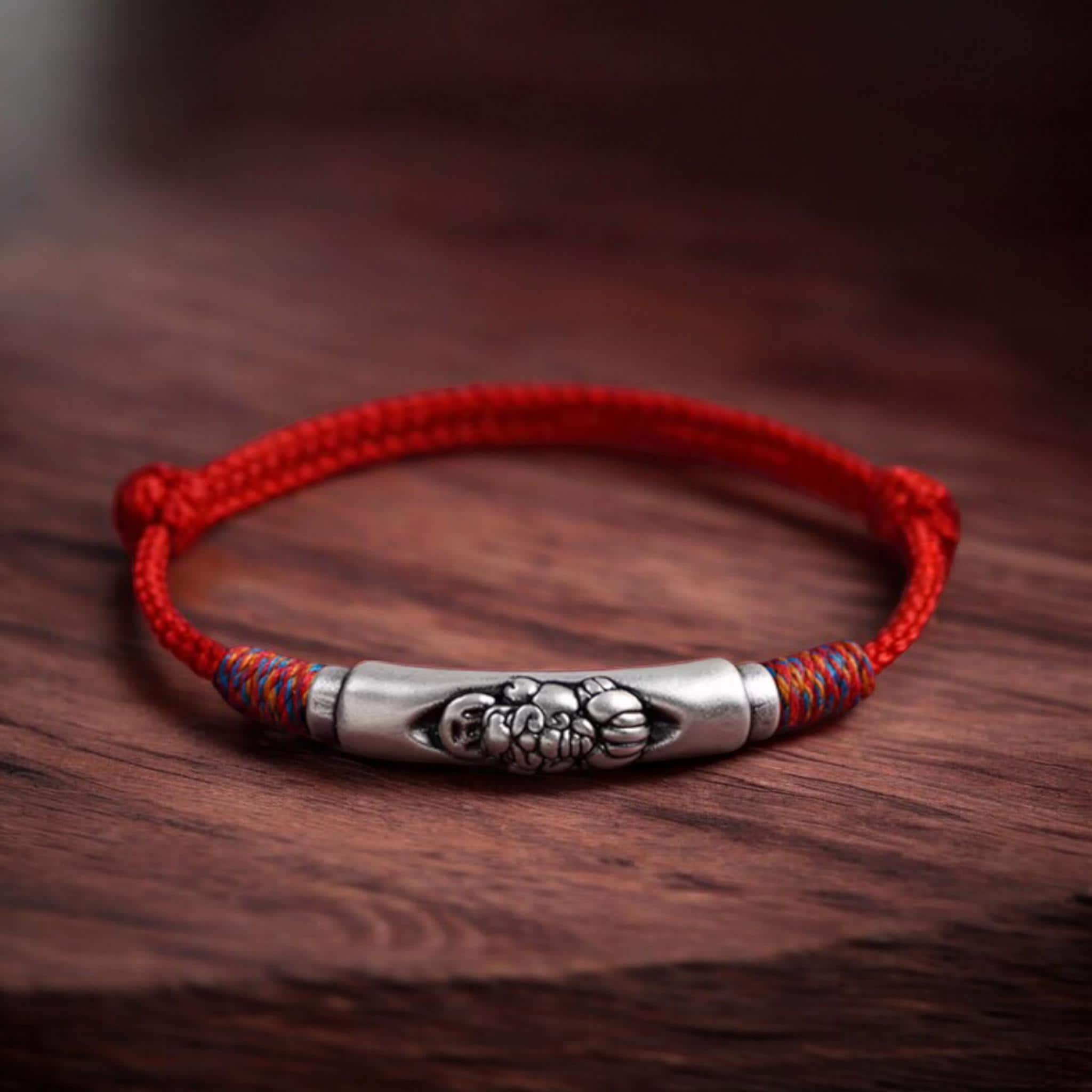 999 Real Silver Lucky Chinese Pixiu Beast Charm Bring Wealth Hand