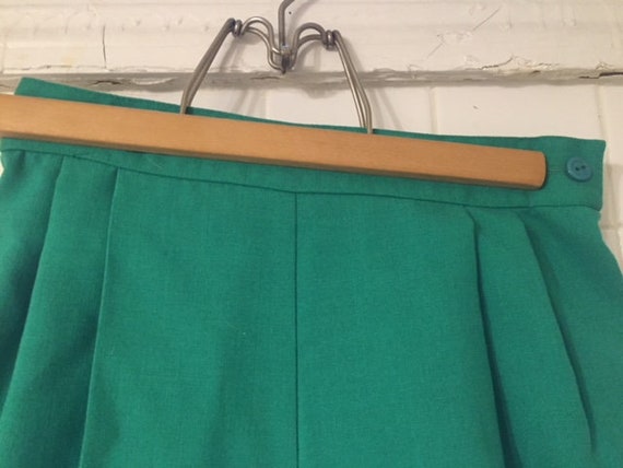 Culottes - Gaucho Shorts - Skort - Kelly Green - … - image 2