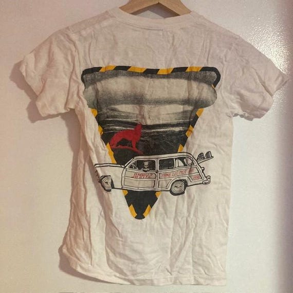 ビンテージ　80s JIMMY'z 長袖tシャツ　スカル Jimmy'z Vintage- Rare Tee- T-shirt - 80s -surfer-woody & the