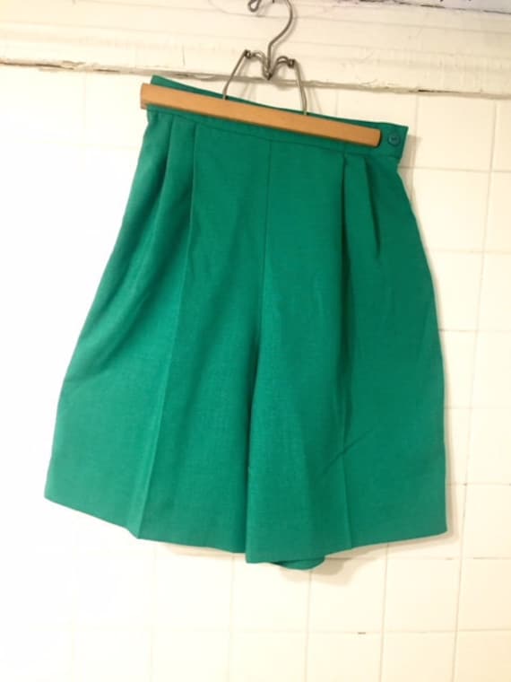Culottes - Gaucho Shorts - Skort - Kelly Green - … - image 1