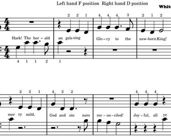 ¡Escucha! Los Ángeles de Harold cantan fácil, nivel 1, piano, acordes de "Toquemos música".