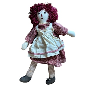 Large Vintage Raggedy Ann Doll