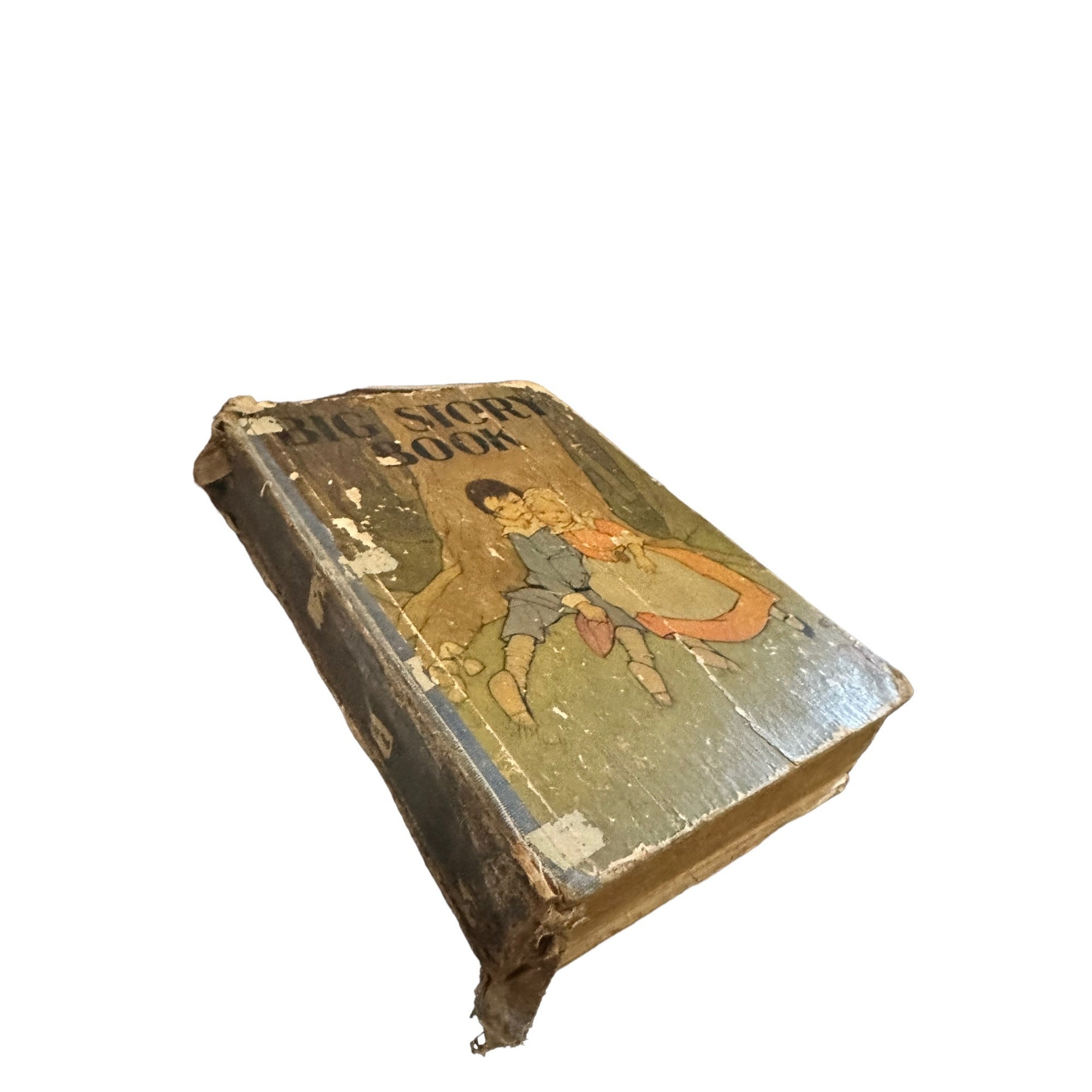 Antique Big Story Book - Etsy