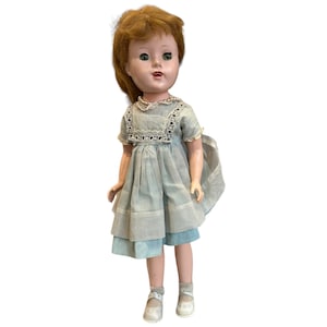 Vintage plastic doll, 17''