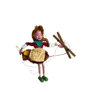 1960&#39;s GRETEL SL Toy Marionette Vintage Pelham Puppets (England)