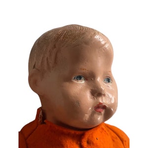 Rare Antique Louis Amberg Pouty Pets Boy Doll
