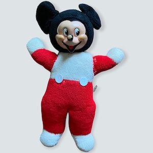 Vintage Swedlin Gund Mickey Mouse Rubber Face