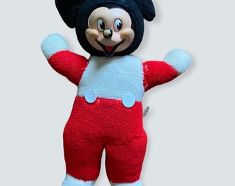 Vintage Swedlin Gund Mickey Mouse Rubber Face