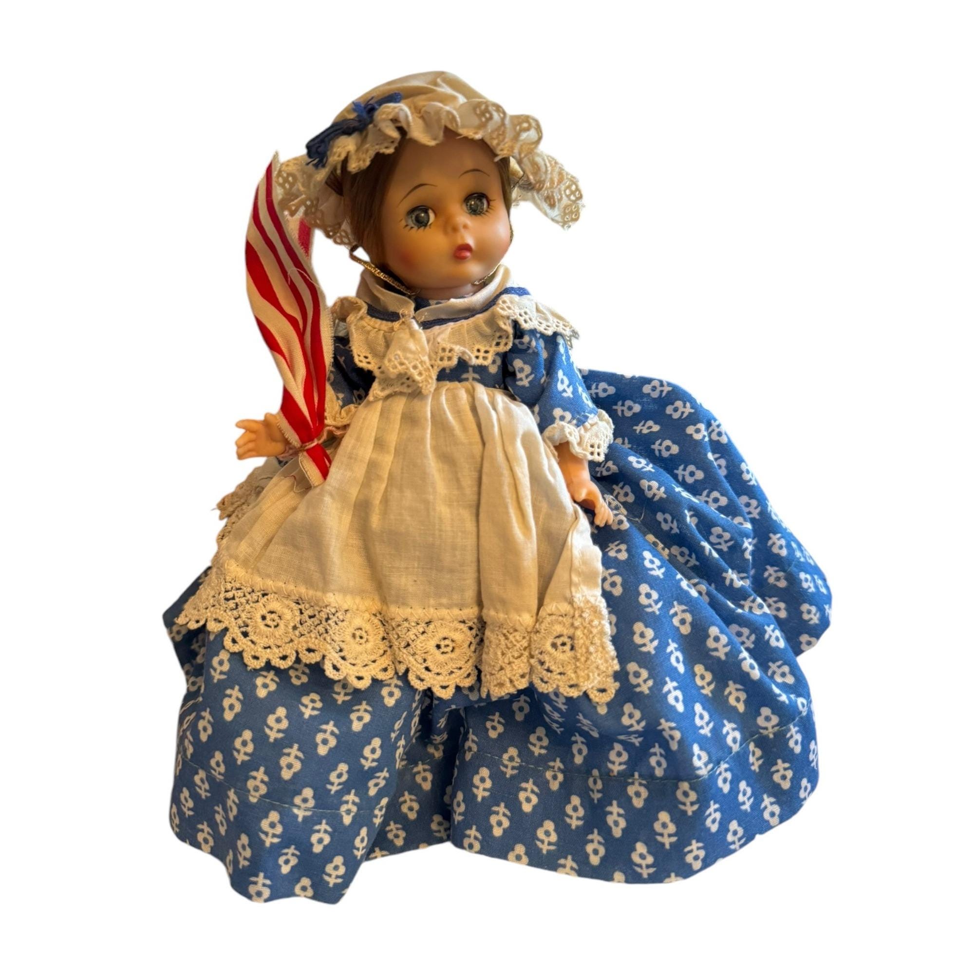 Vintage Madame Alexander #431, 8 Inch Bent Knee Betsy Ross Doll